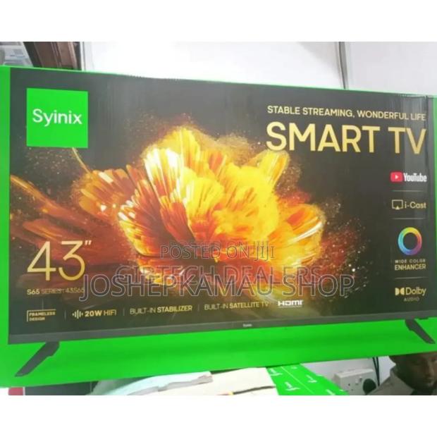 Brand New Synix 43inches Smart Tv Adroind
