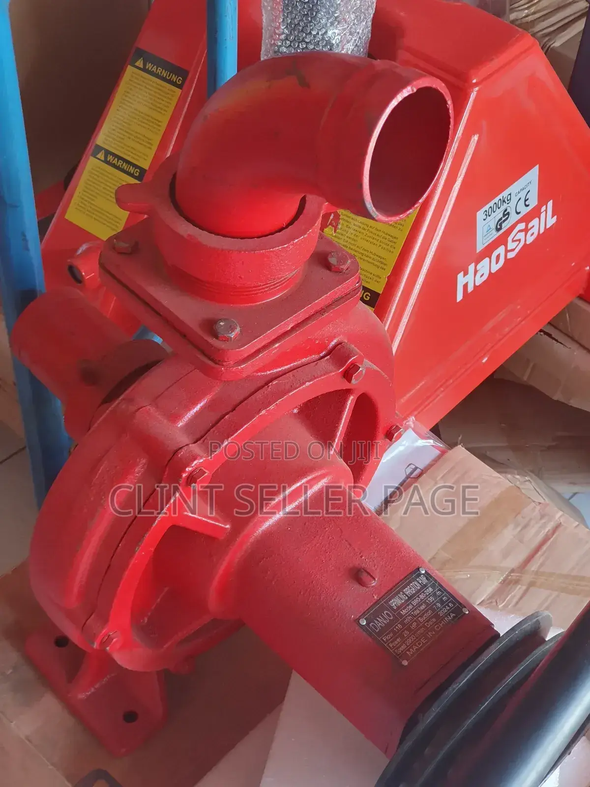 Sprinkling Irrigation Water Pump