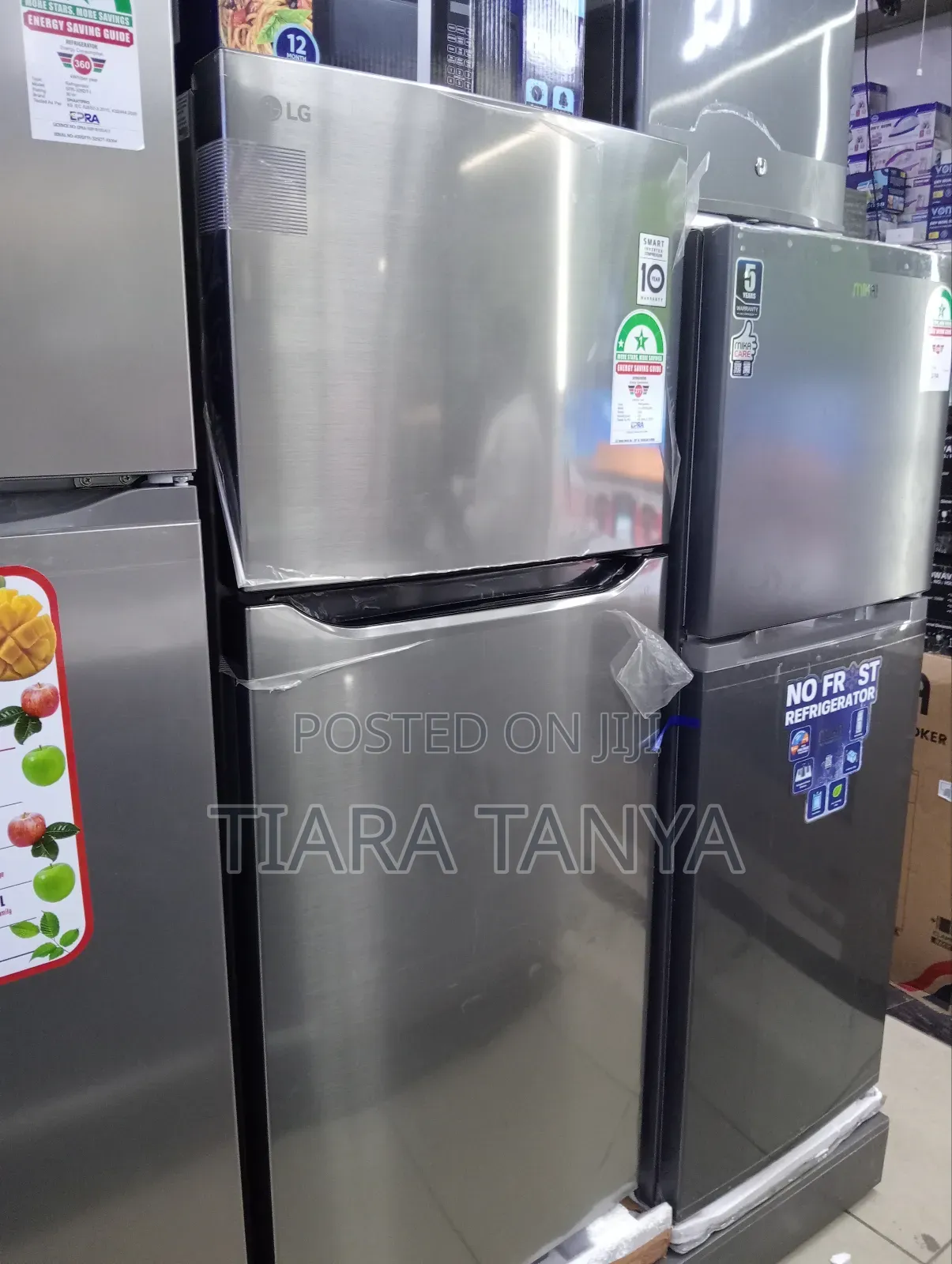 Lg 234l Non-Frost Double Door Fridge