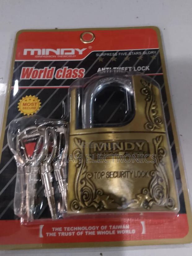 Original Mindy Padlock.60 Mm Top Security Lock