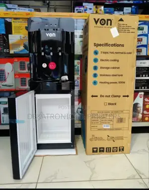 Von Hotpoint Water Dispenser 3 Tapped Hot Cold VADL2211K
