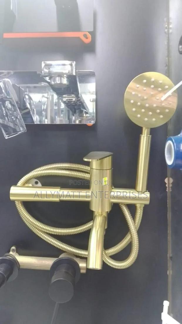 Gold Bath Tub Mixer