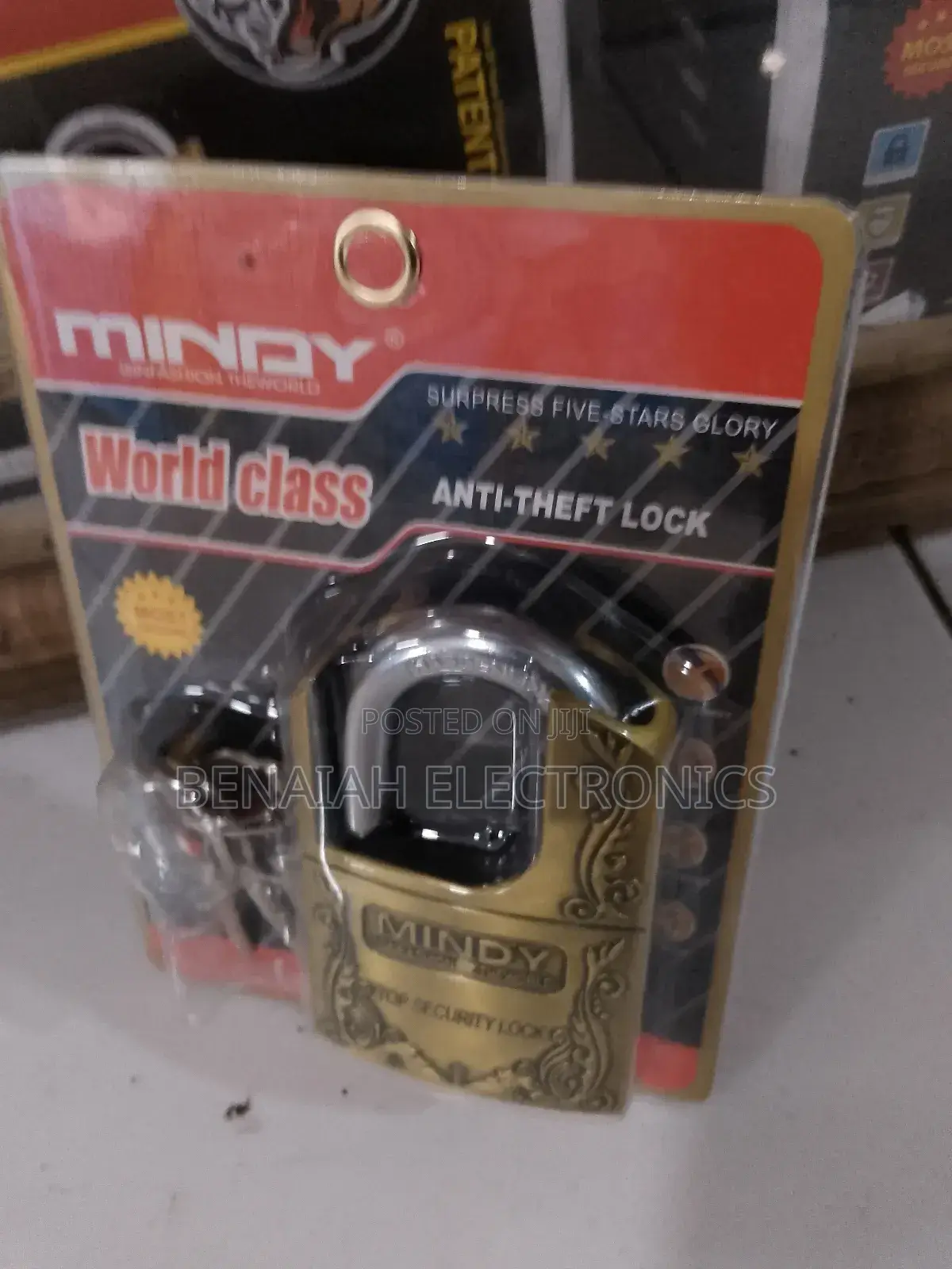 Mindy Padlock 60 Mm Anti-Theft Lock