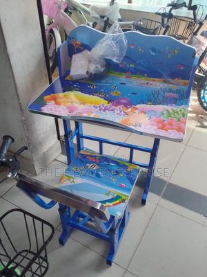 Kids Comfy Desk Blue Color - thumbnail 2