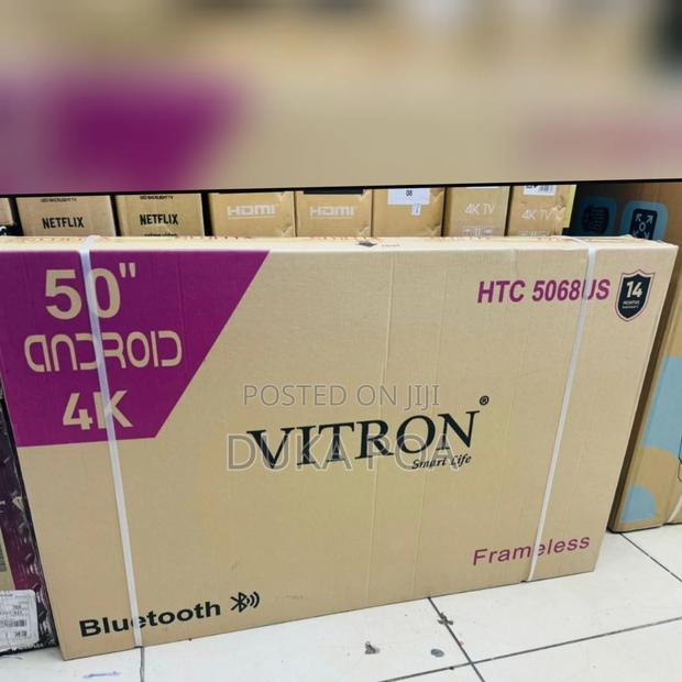Vitron 50′′ Inch Frameless UHD Android TV - thumbnail 2