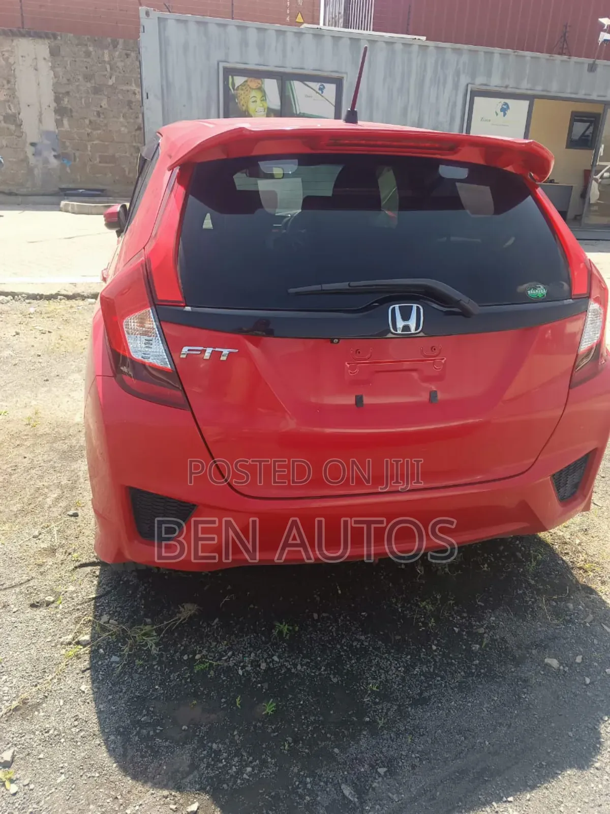 Honda Fit EX 2017 Red