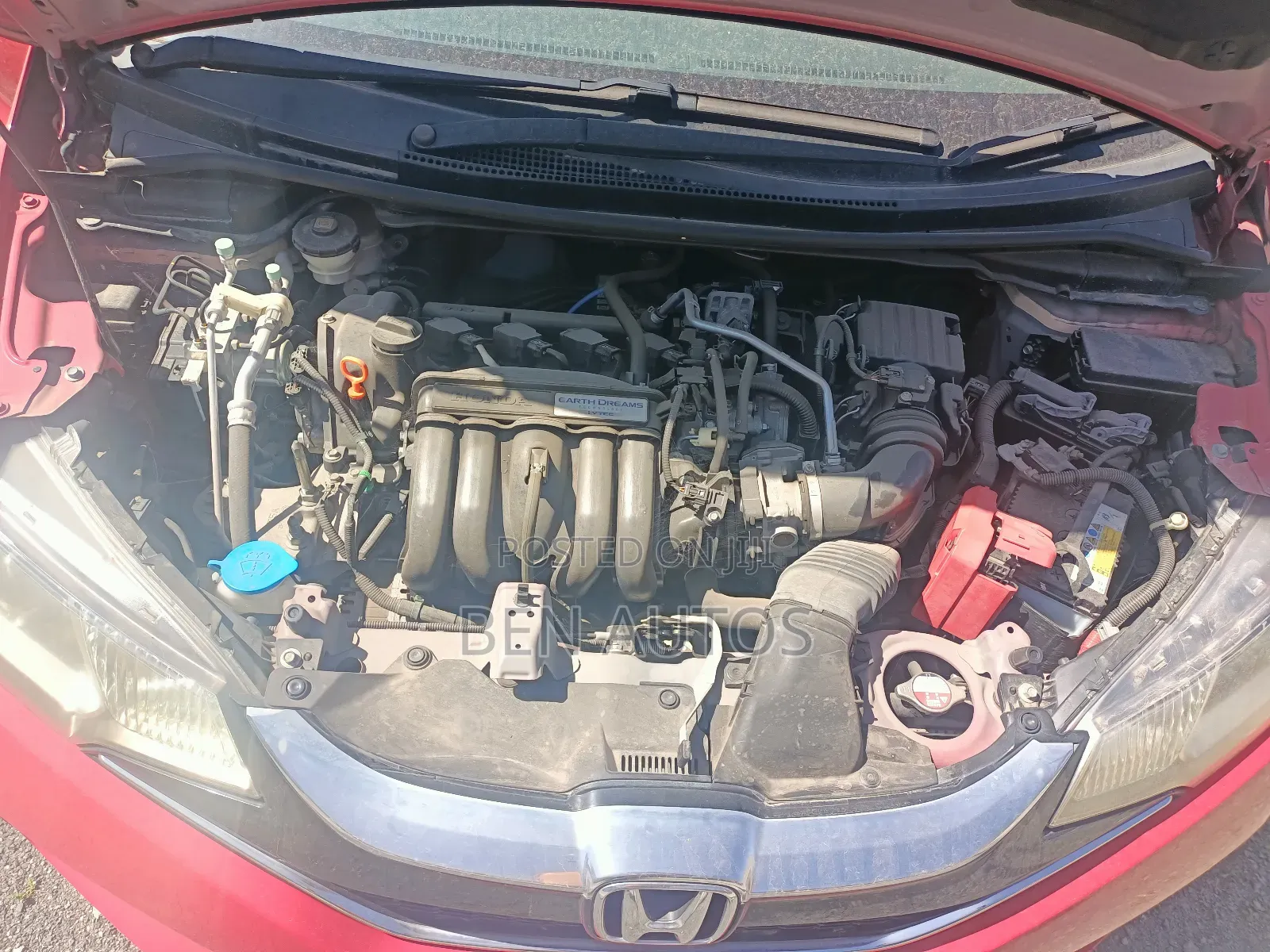 Honda Fit EX 2017 Red