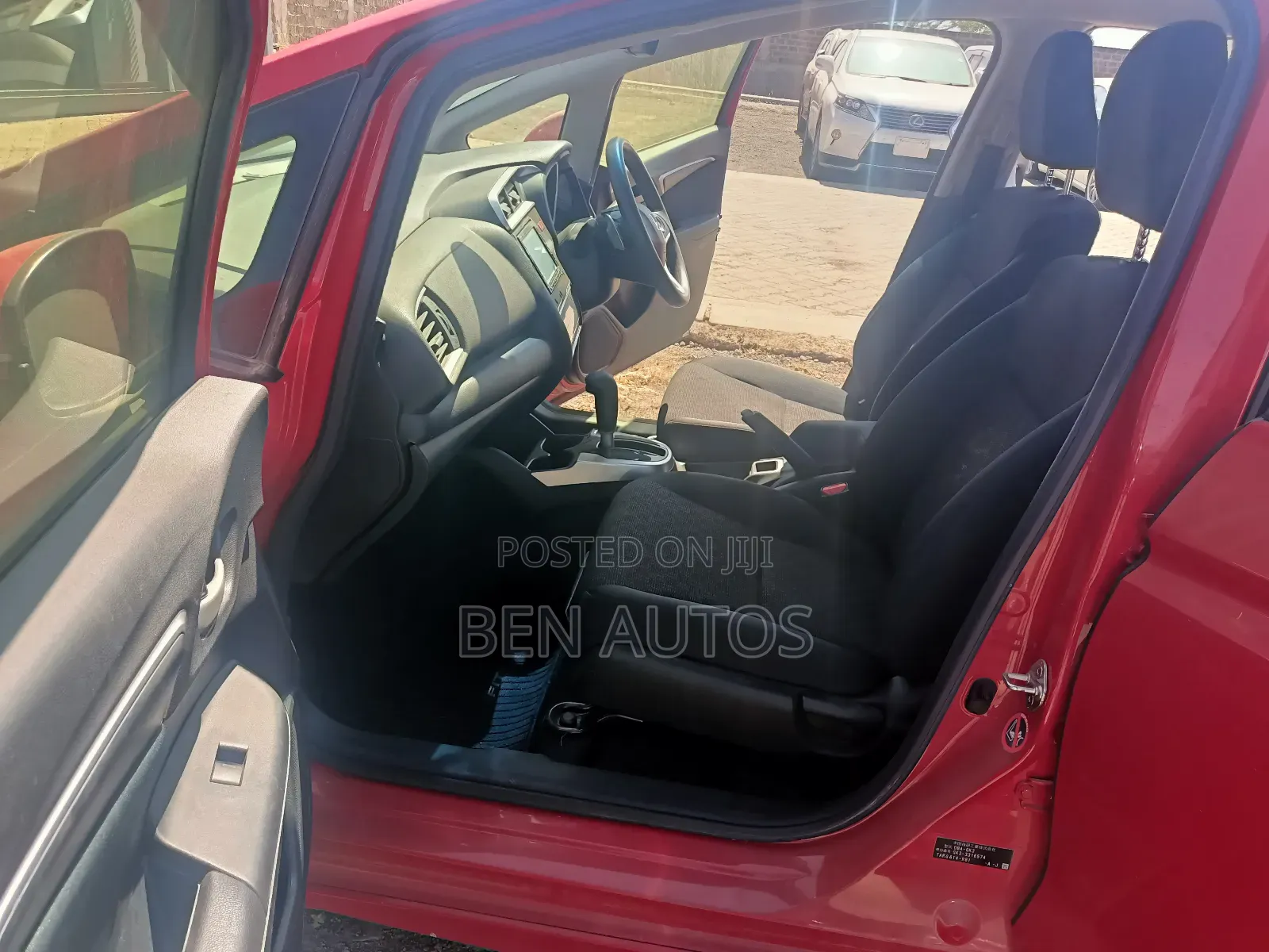 Honda Fit EX 2017 Red