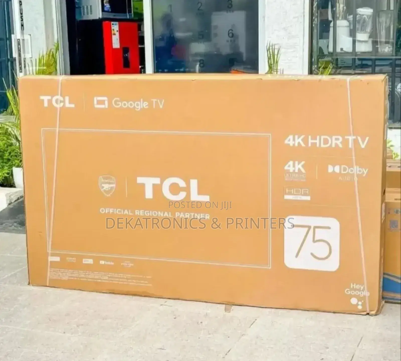TCL 75" Inch 75t6c Uhd Google Smart Tv
