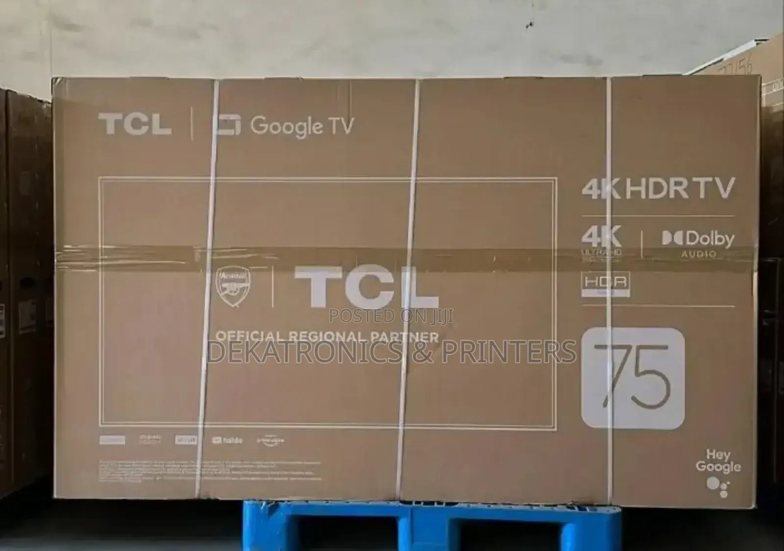 TCL 75" Inch 75t6c Uhd Google Smart Tv
