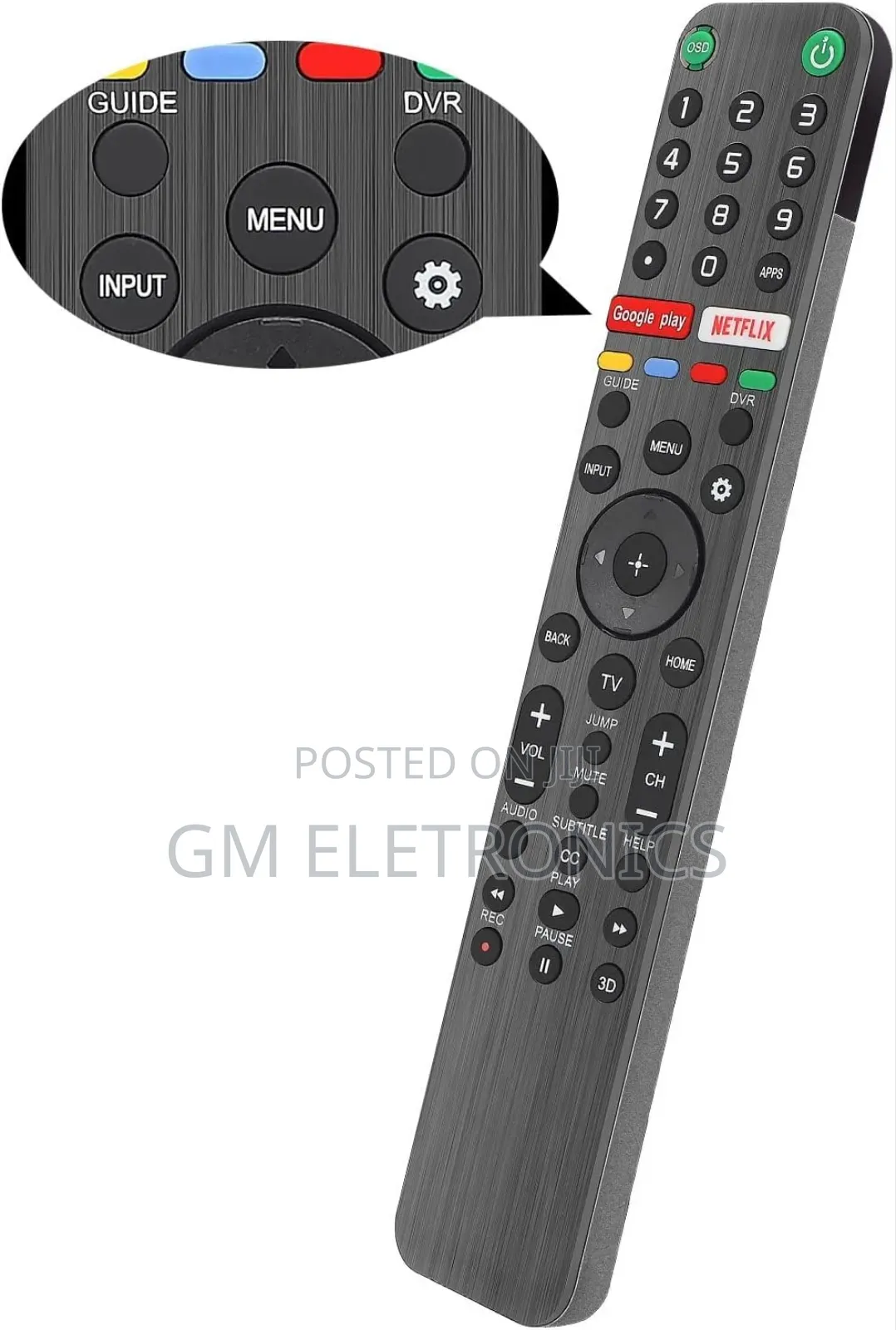 Universal Remote for All Sony Smart, LED OLED LCD UHD TVS