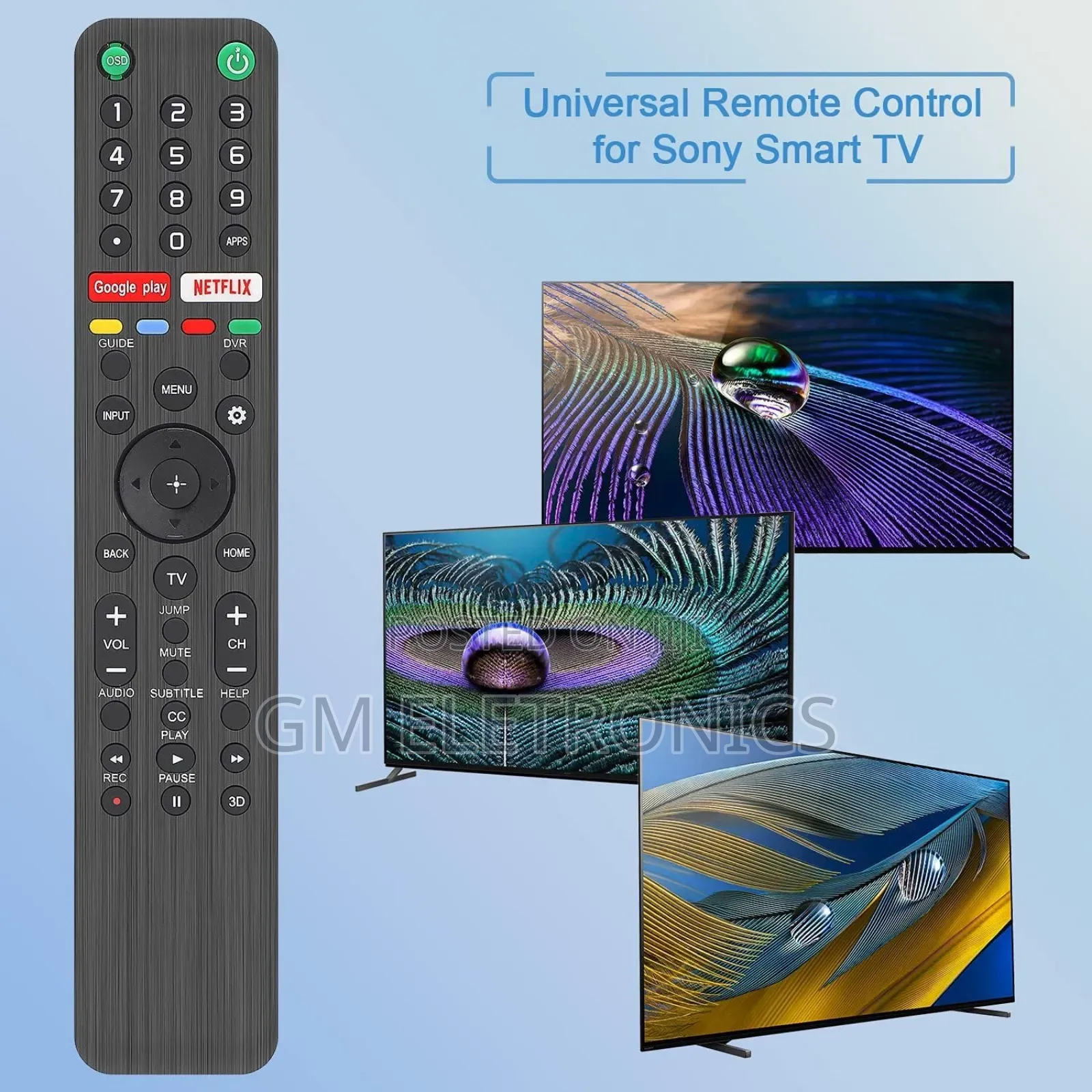 Universal Remote for All Sony Smart, LED OLED LCD UHD TVS