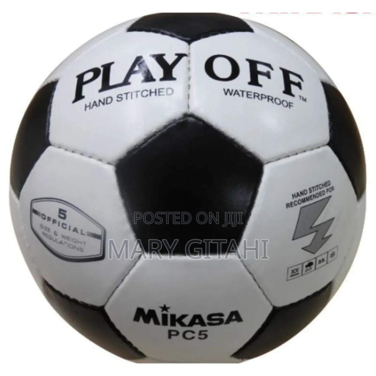 *Mikasa Tubeless Football Ball