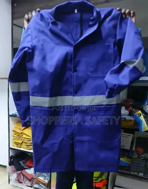 Reflective Royal Blue Dustcoat