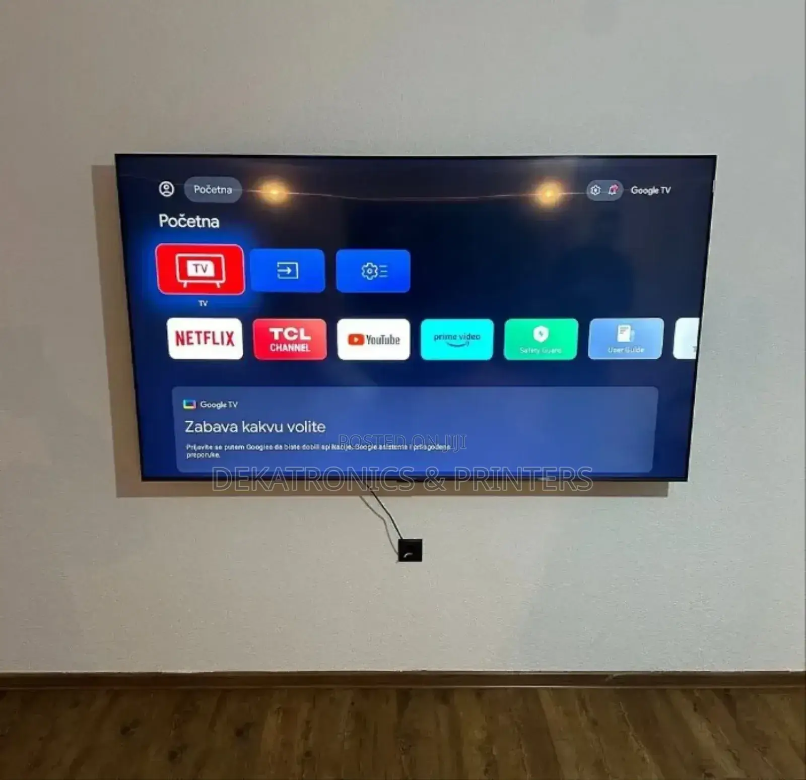 TCL 75" Inch (New 2024) Qled Pro Smart Google Tv – 75c655