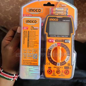 Ingco Digital Multimeter 600v True RMS 4000 Count Cat Iii - thumbnail 2