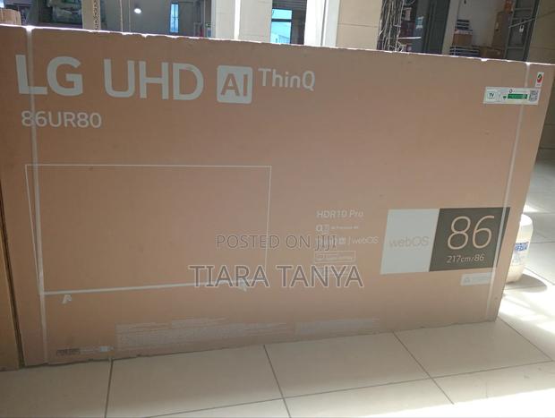 Lg 86" Smart Ur80 Led Tv