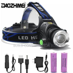 LED USB Rechargable Head Torch - main view