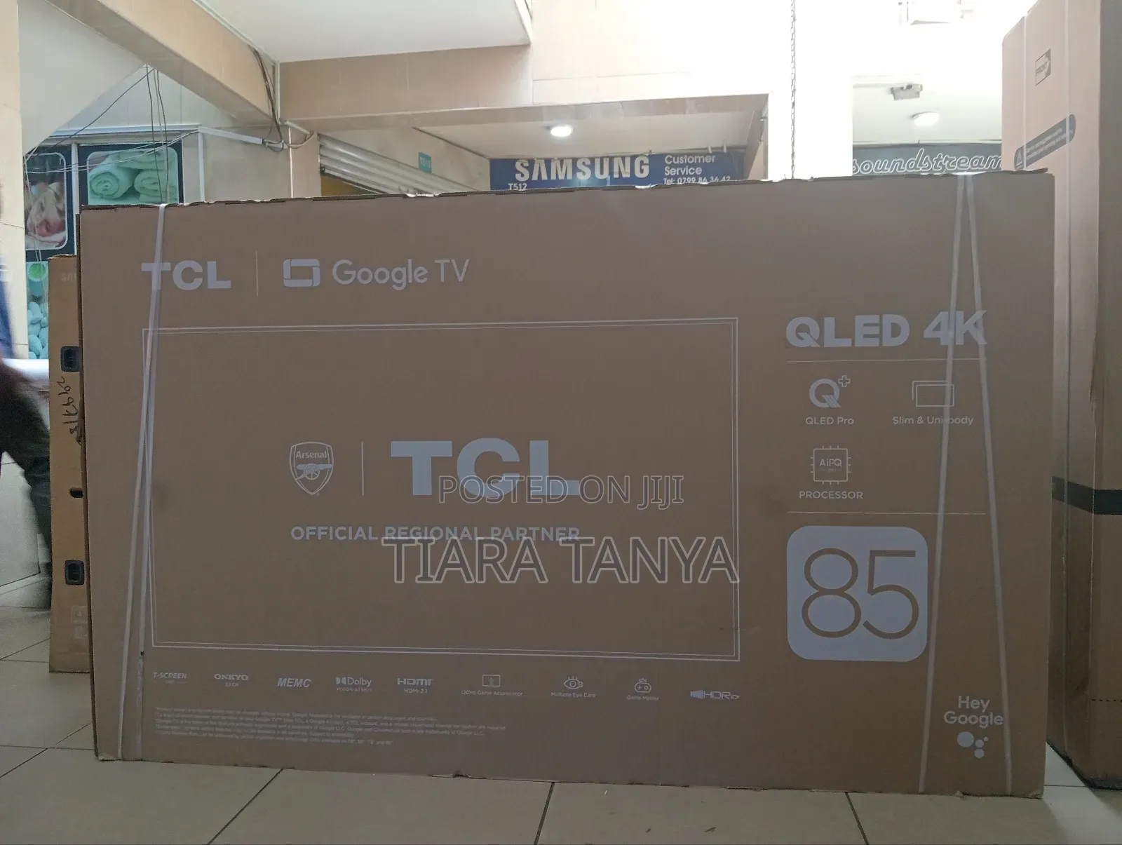 85" TCL Qled Uhd Tv
