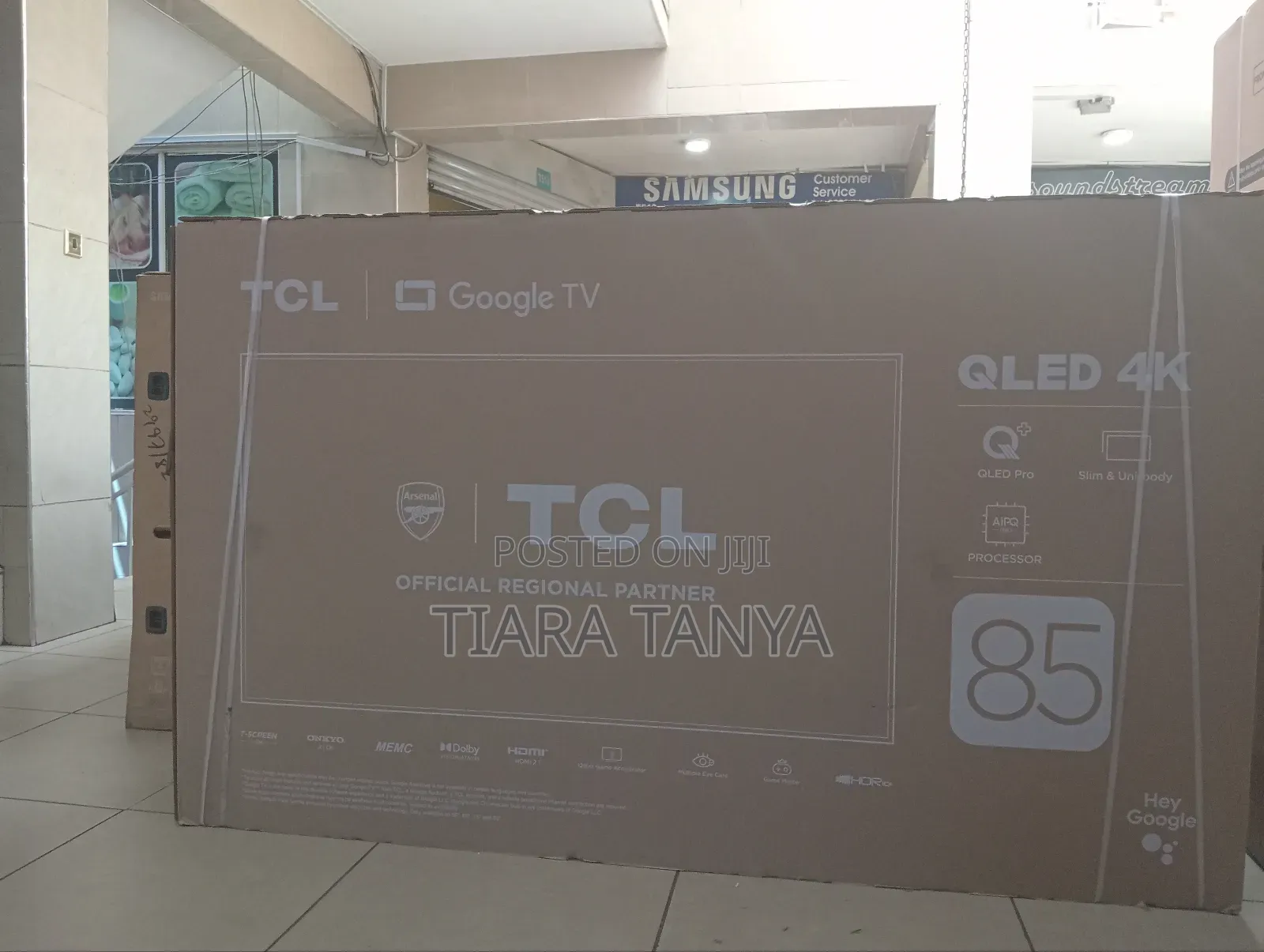 85" TCL Qled Uhd Tv