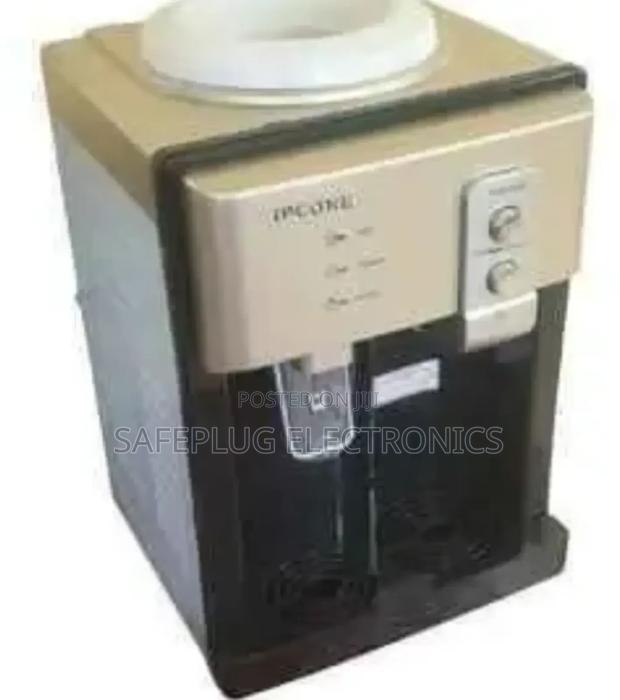 Silver Ipcone Table Top Water Dispenser Hot and Cold Water - main view