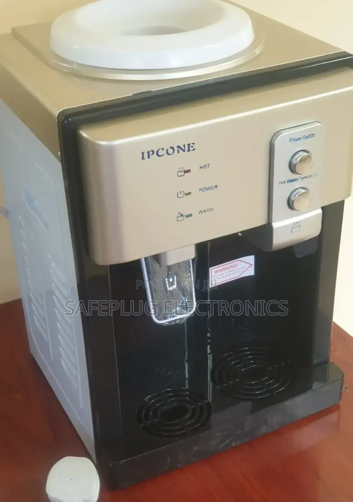 Silver Ipcone Table Top Water Dispenser 240V