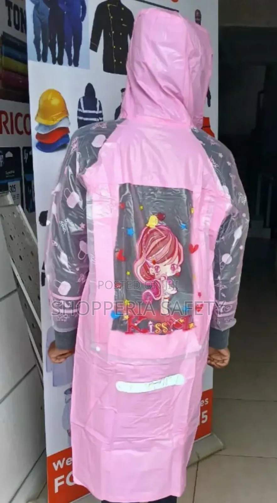 Pink Kids Raincoat