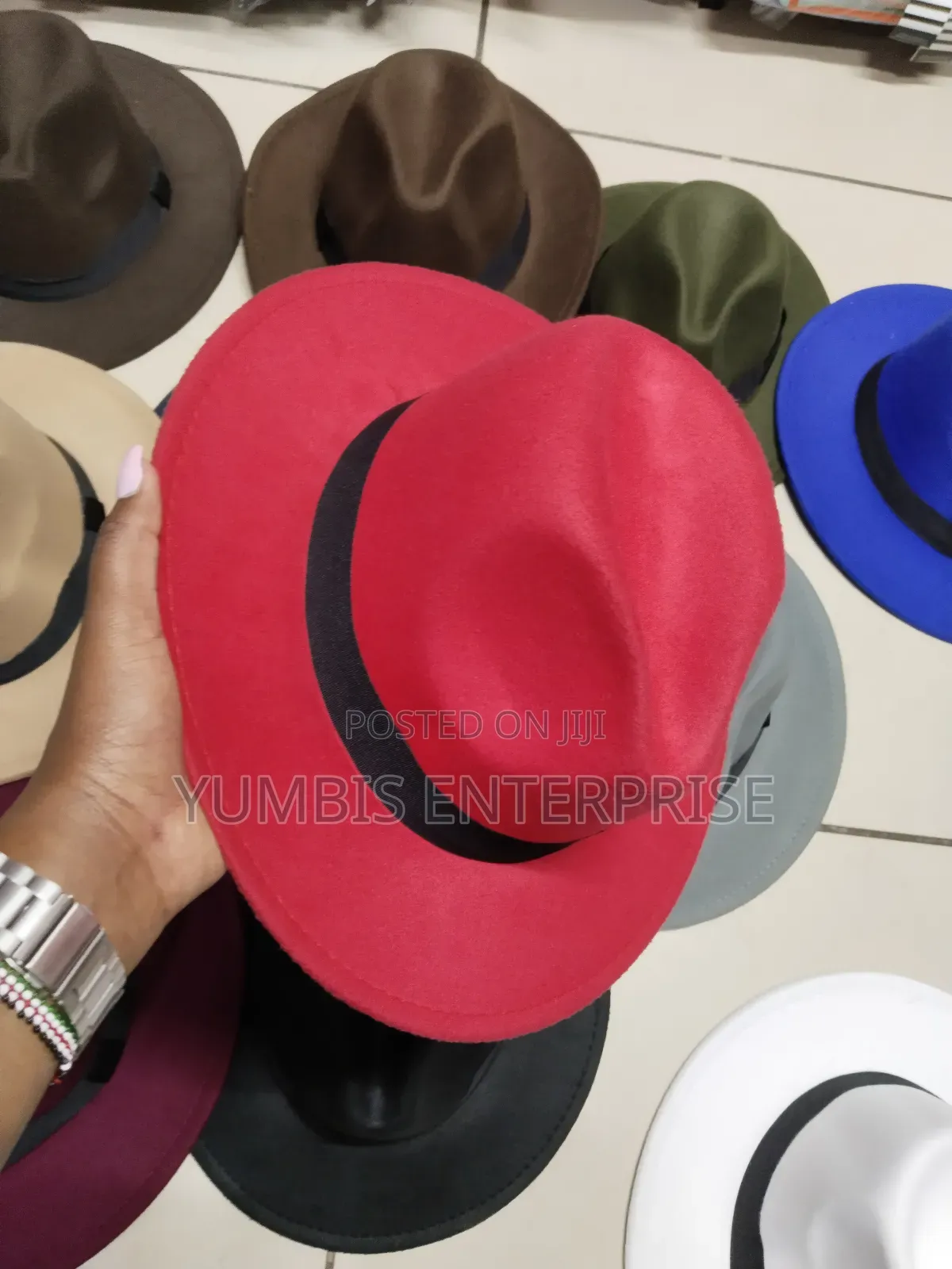 Unisex -Wide Brim Fedora Quality Hats