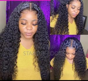 Water Curl Human Hair Wig 13x4 Deep Curls