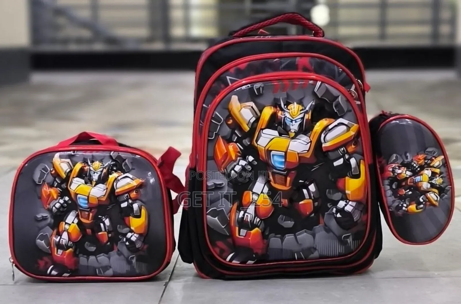 .*3 In 1 School Bags*

▪ Size 42cm*30cm*18cm.
▪Suita
