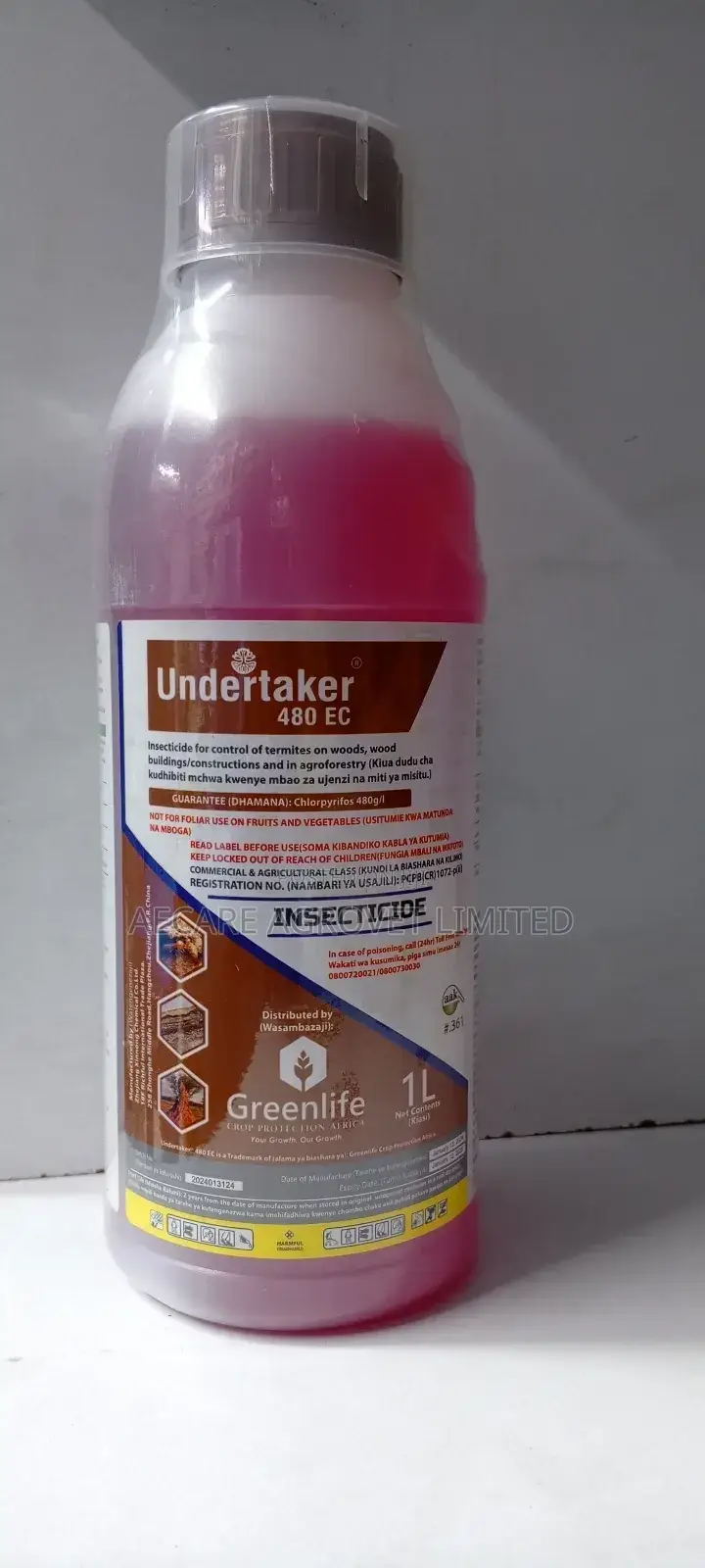Undertaker Termicide 100ml, 250ml, 1litre