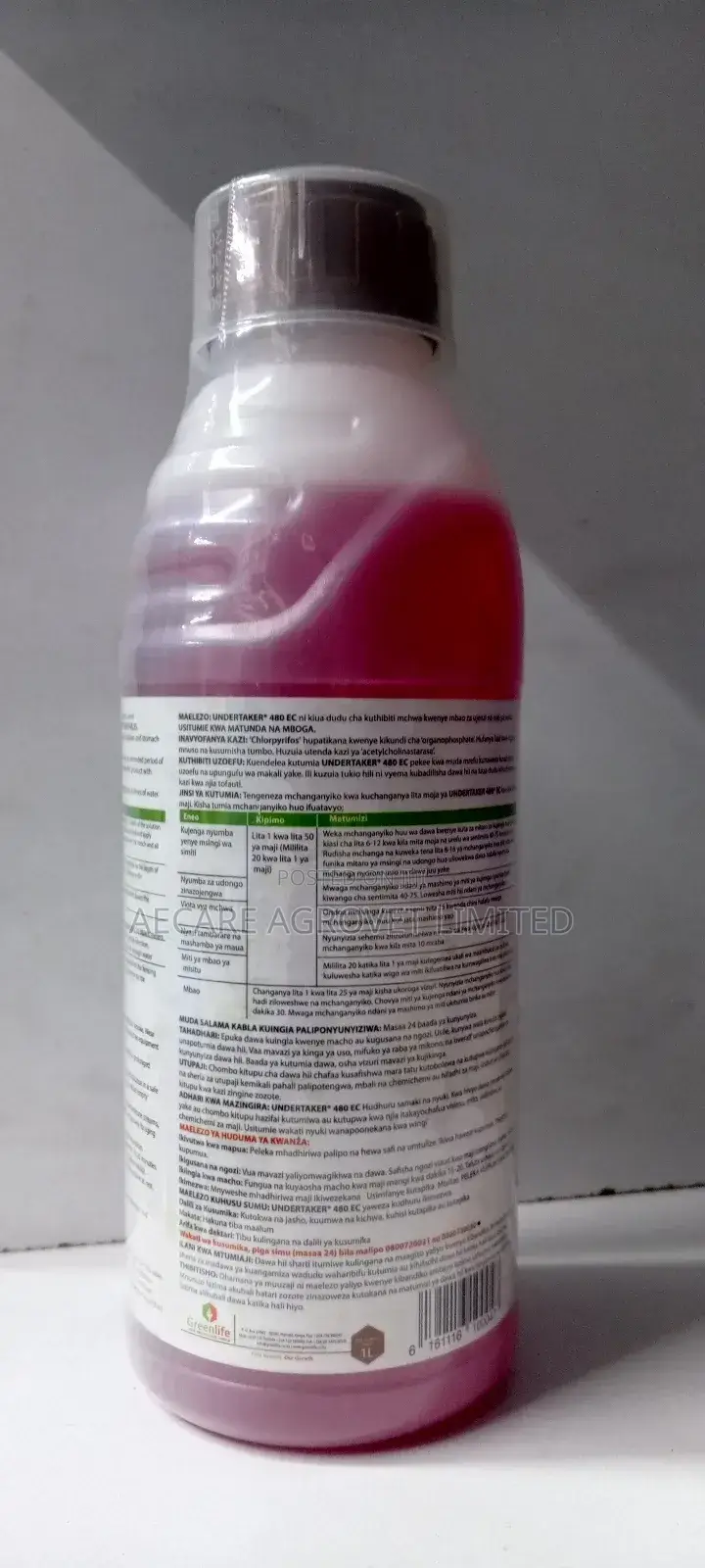 Undertaker Termicide 100ml, 250ml, 1litre