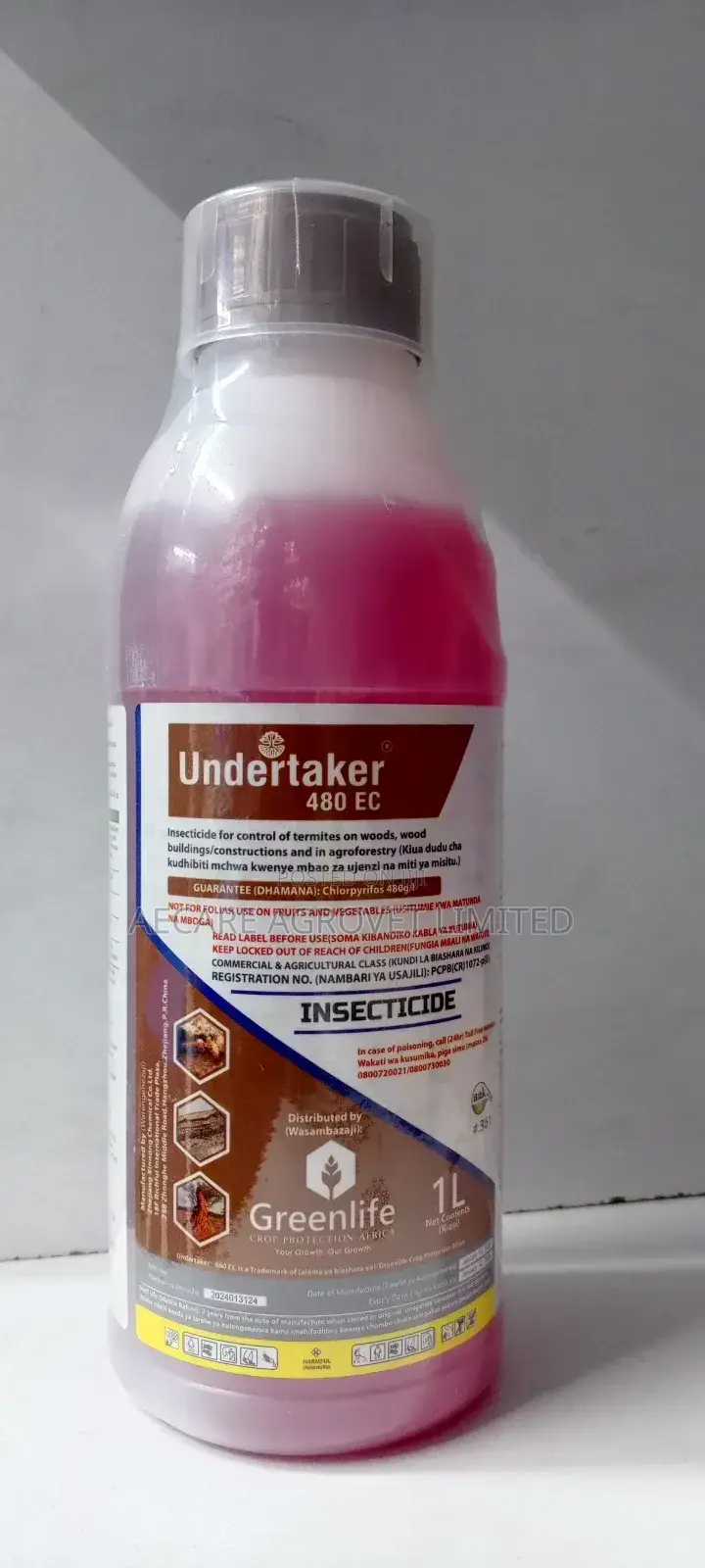 Undertaker Termicide 100ml, 250ml, 1litre
