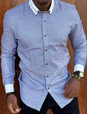 Quality Cotton Business Casual Official Longsleeve Shirt