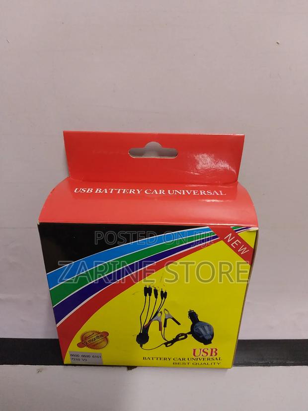 Battery Car Universal USB Charger Clamp Charger IC Protect - main view