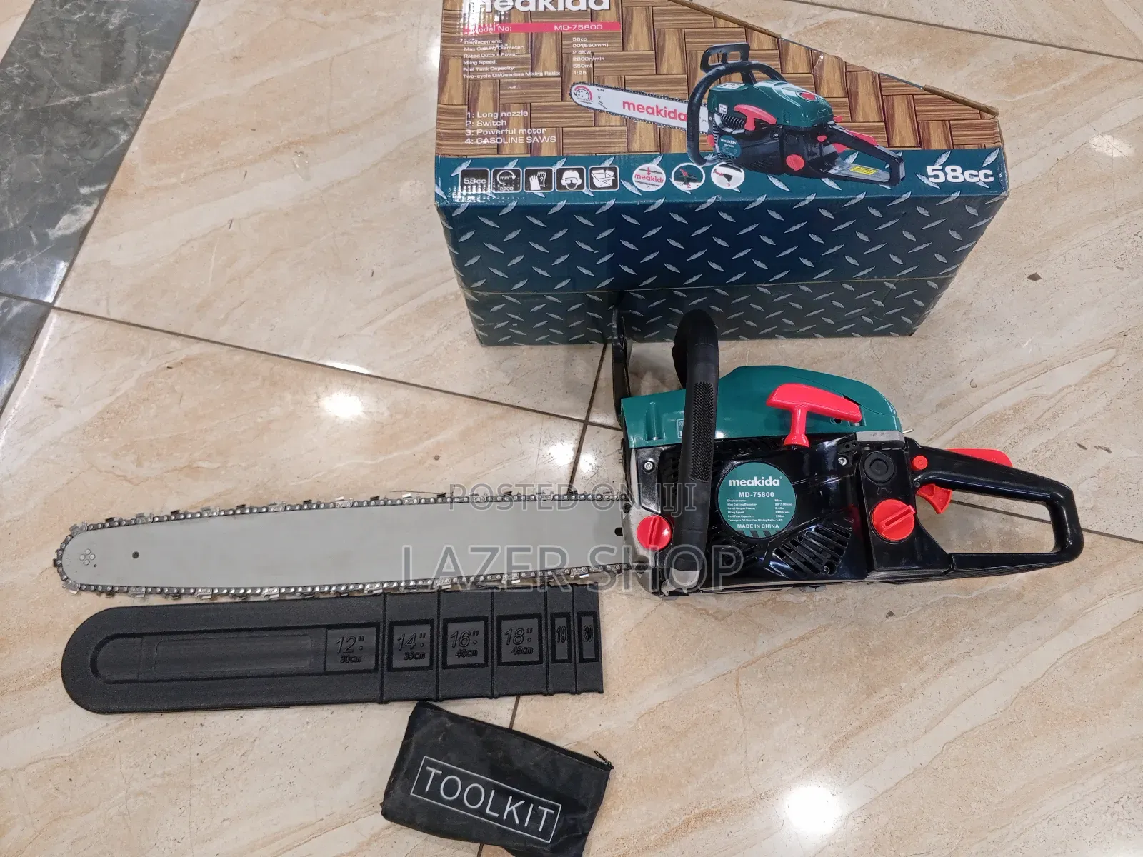 Meakida Petrol Power Saw