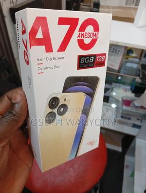 New Itel A70 128 GB Black - main view