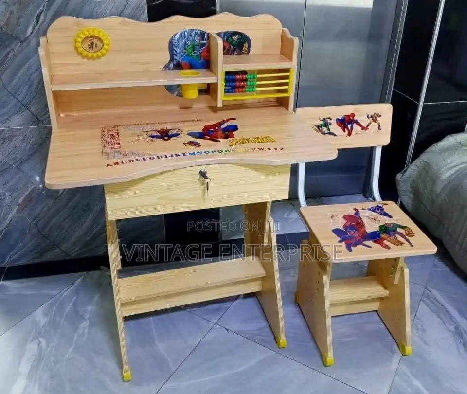 Kids Wooden Study Desk