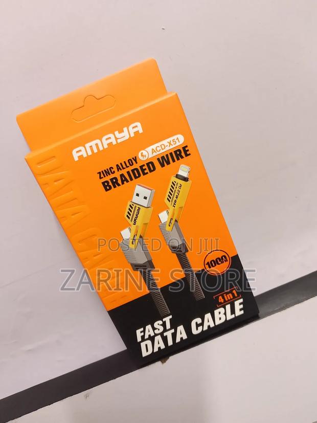 Fast Transmission Charging Cable 1M Long - thumbnail 3