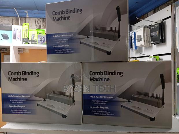 Office Comb Binding Machine - main view