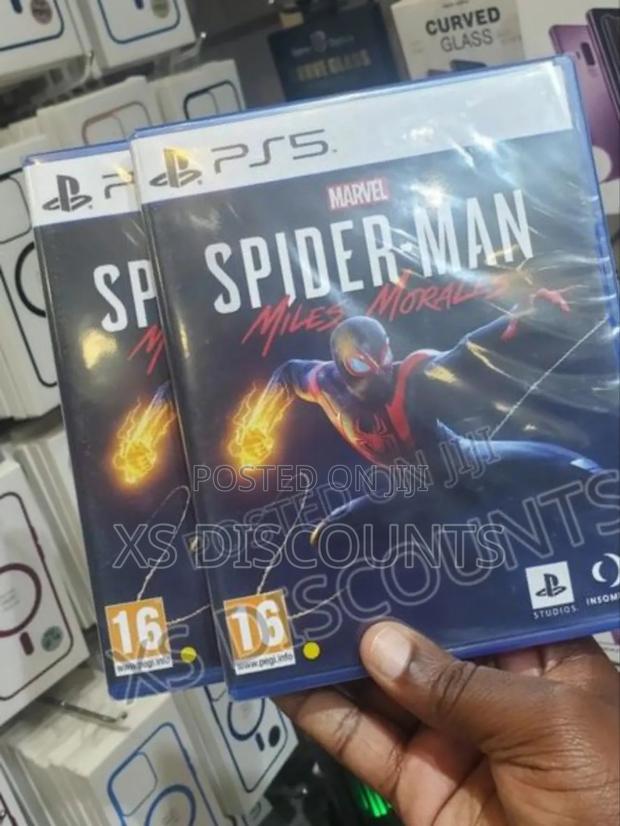 Spider-man : Miles Morales Disc For Playstation 5!! - main view