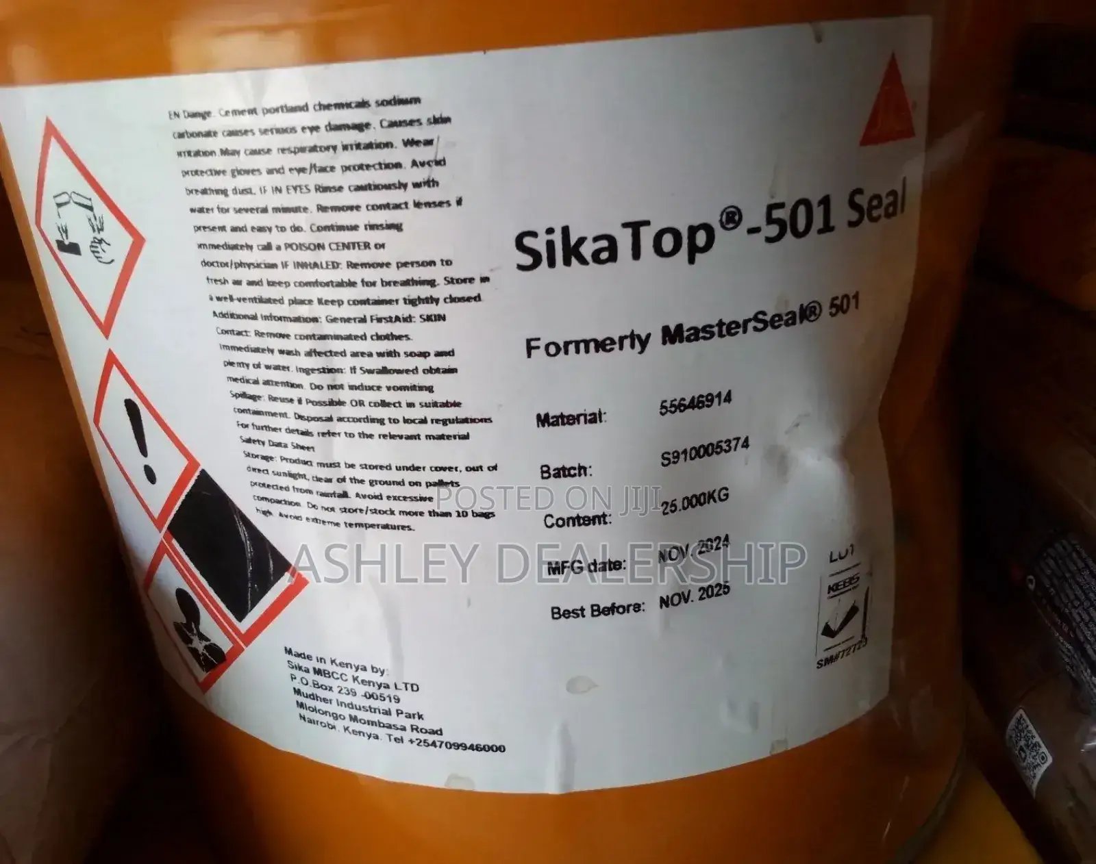 Sika Control Top -501wt Seal