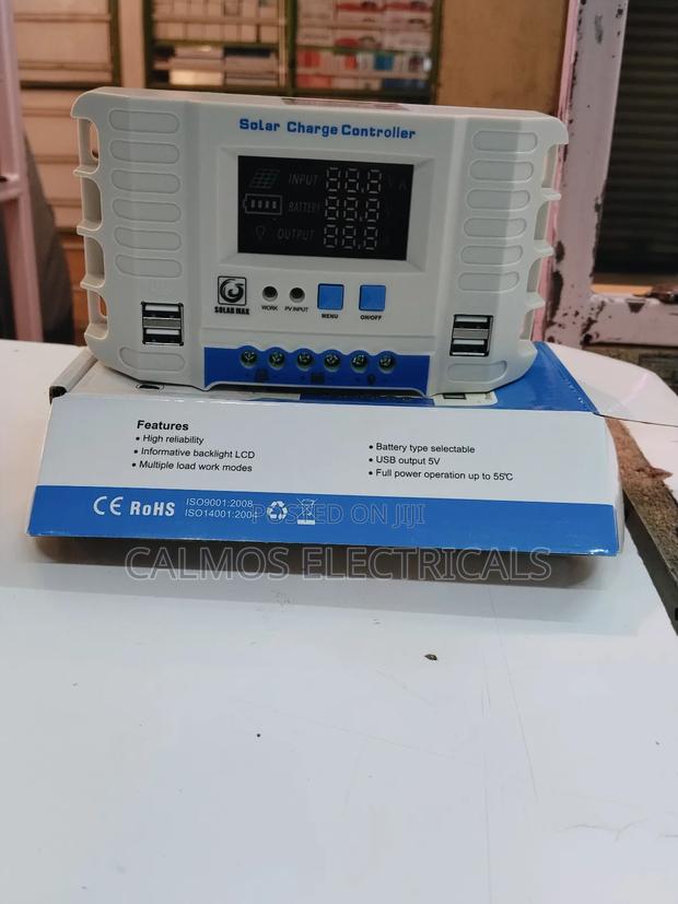 30a Solar Controller - main view