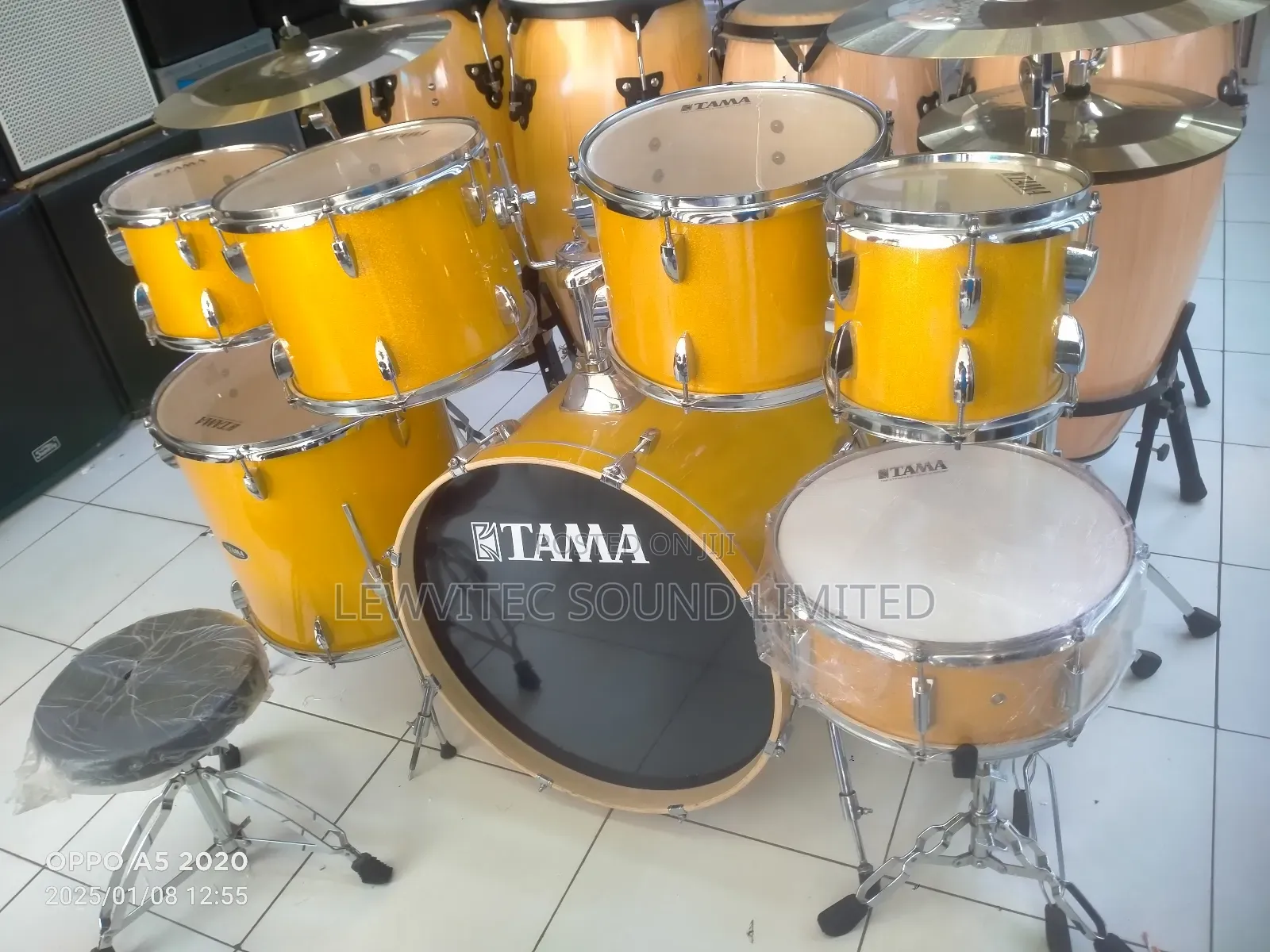 Tama Drumset Gold