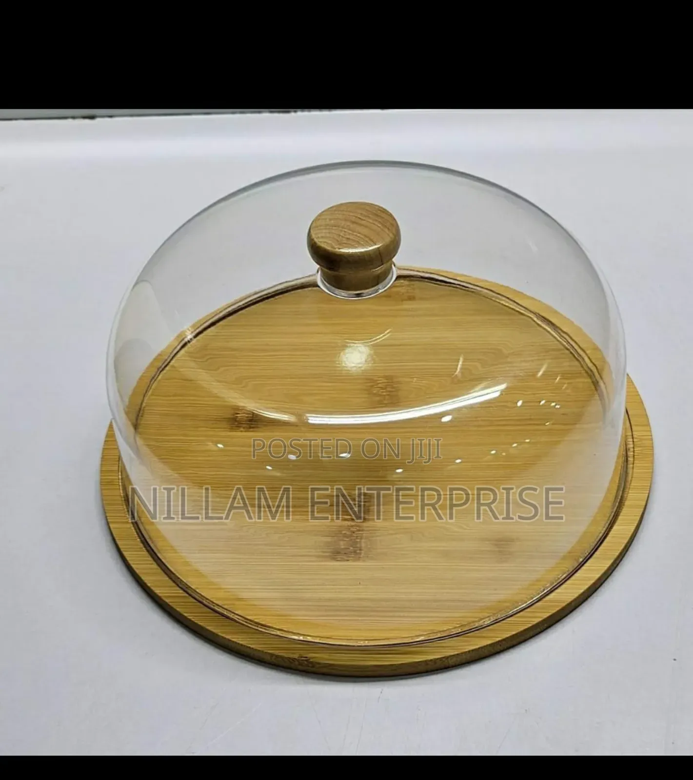 High-Quality Bamboo Base Cake/Fruit Stand