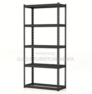 Cabinets:Adjustable Metallic Home/Office Shelving Unit