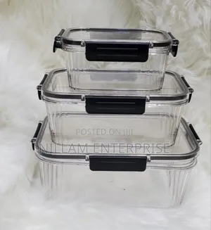 Transparent Airtight Pantry Boxes*