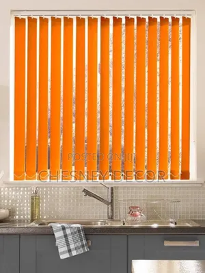 Orange Kitchen Blinds