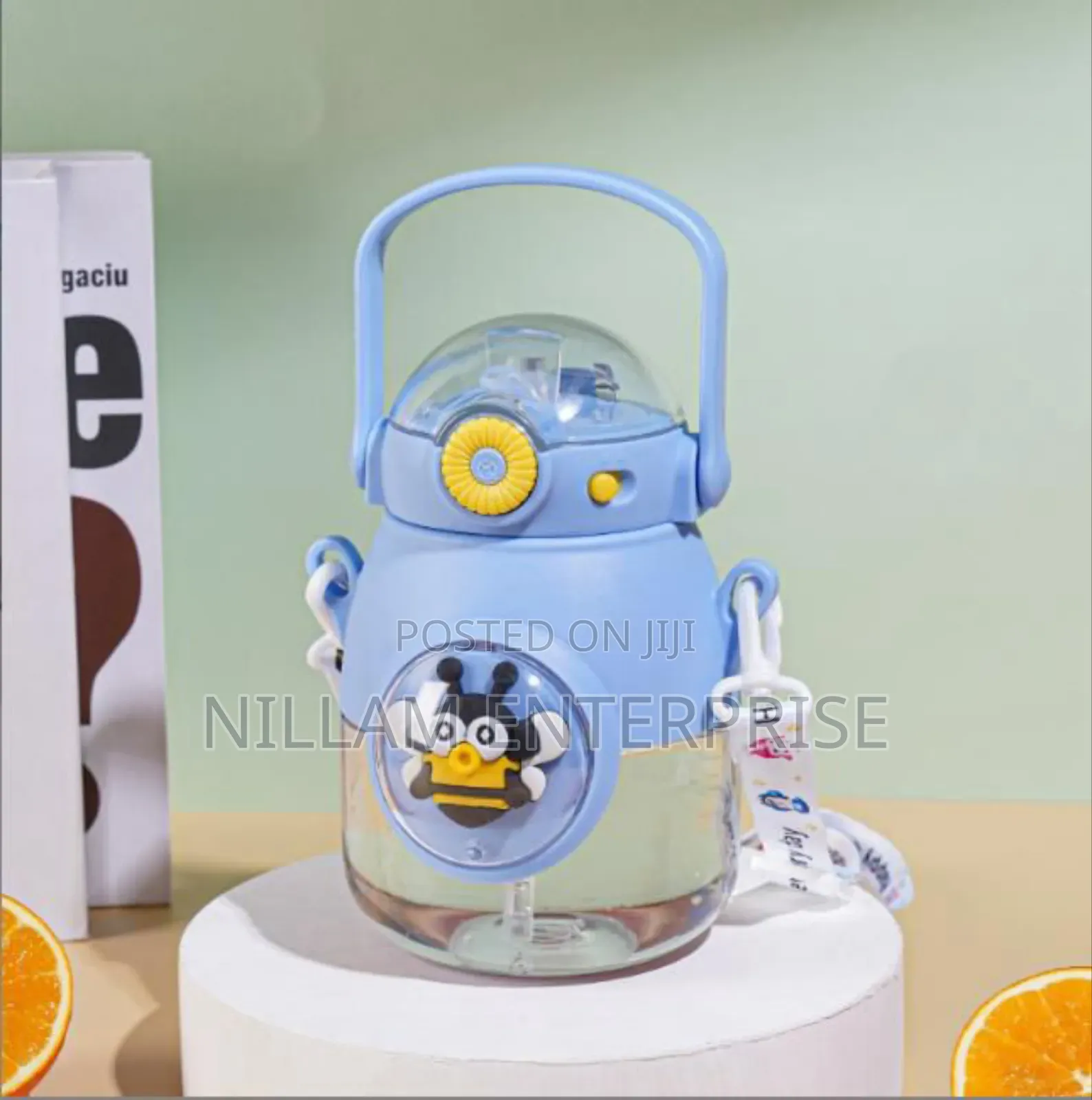 900mls Kids Sippy Cup With Pop Design Perfect for Kids