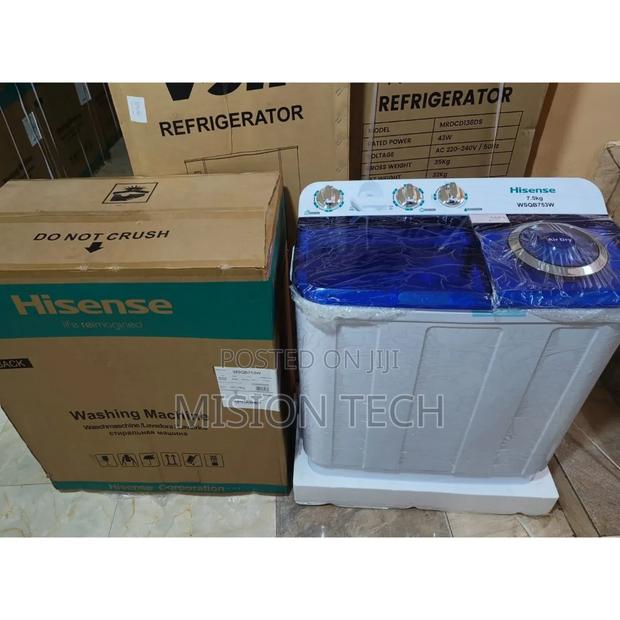 Hisense 7.5kg Twin Tub Washing Machine Xpb75 at at At